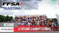 FFSA Karting: résumé vidéo complet du meeting d'Aunay-les-Bois