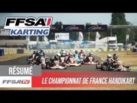 Le résumé vidéo du Championnat de France Handikart au Mans