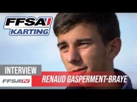 Mirecourt FFSA Karting - Interview Renaud Gasperment-Braye
