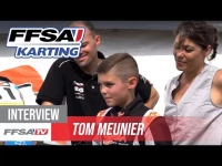 Meeting FFSA Karting - Interview Tom Meunier
