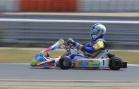Savouret, meilleur chrono KZ2 Gentleman à Lédenon