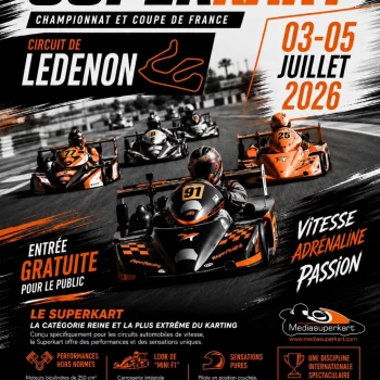 🏁 Le Championnat de France Superkart est de retou...