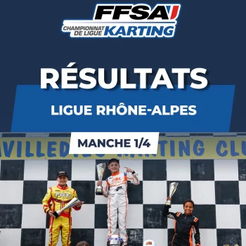 🏁 Championnat de la Ligue Rhône-Alpes [Résultats...