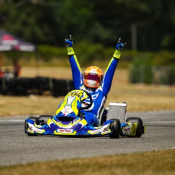 🏆 Anthony Delcurou Champion de France Master IAME...
