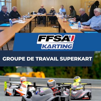 🏁Groupe de travail Superkart.

Ce mardi 20 octobr...