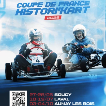 🏁 La Coupe de France Histori’Kart 2026 approche à...